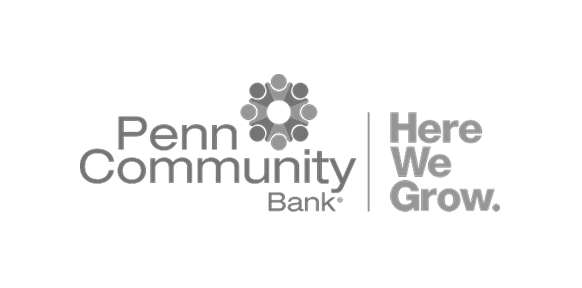 Bank logo and growth slogan
